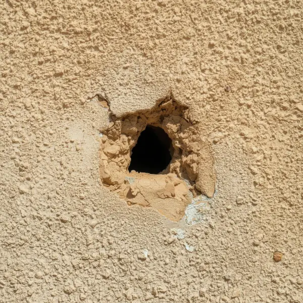 Small hole in Stucco, Hole Repair in Stucco Fort Myers