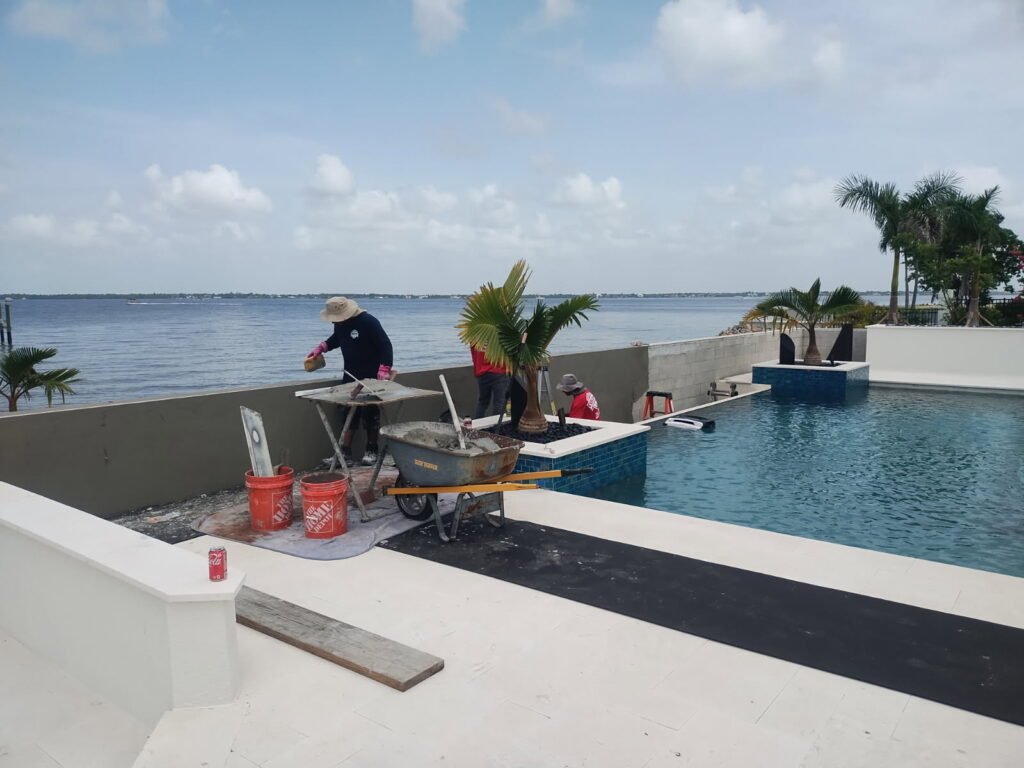 Coastal Stucco Project done by Cousins Stucco in Fort Myers Beach