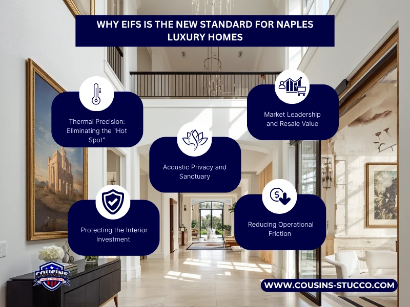 Why EIFS is the New Standard for Naples Luxury Homes