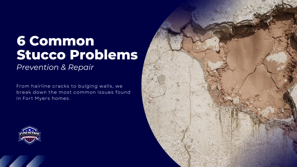 6 Common Stucco Problems
