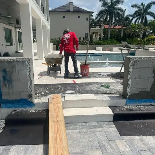 Before Stucco Installation in Fort Myers