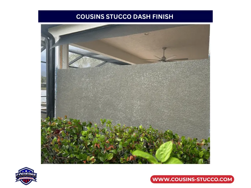 COUSINS STUCCO DASH FINISH Project