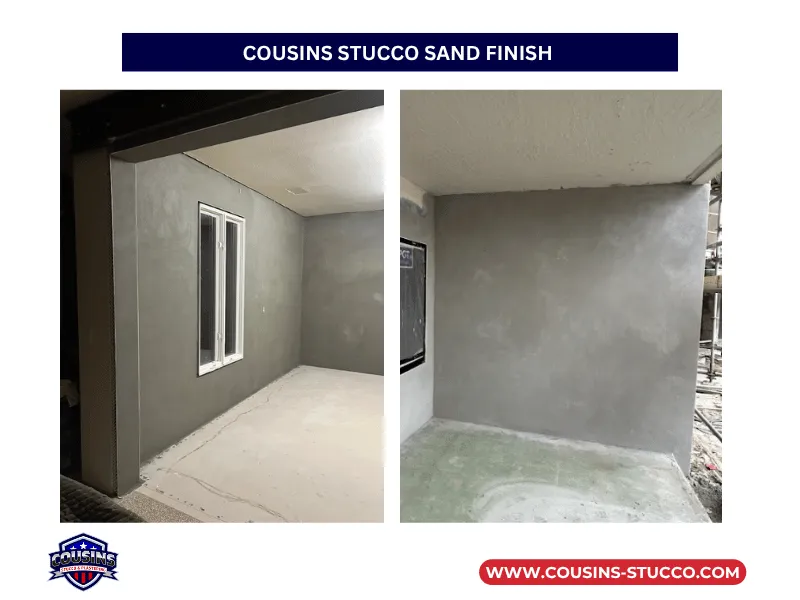 COUSINS STUCCO SAND FINISH Project