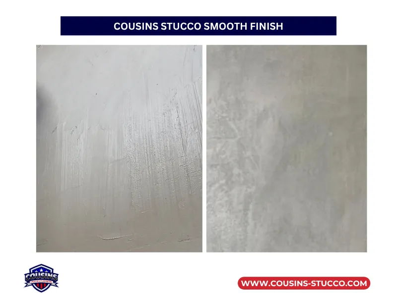 Stucco Finishes Smooth Sand and Dash