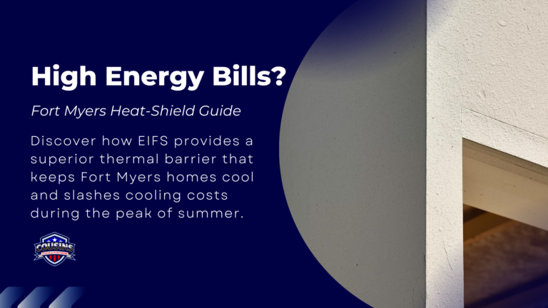 Energy Efficient Stucco, Best Stucco in Fort Myers