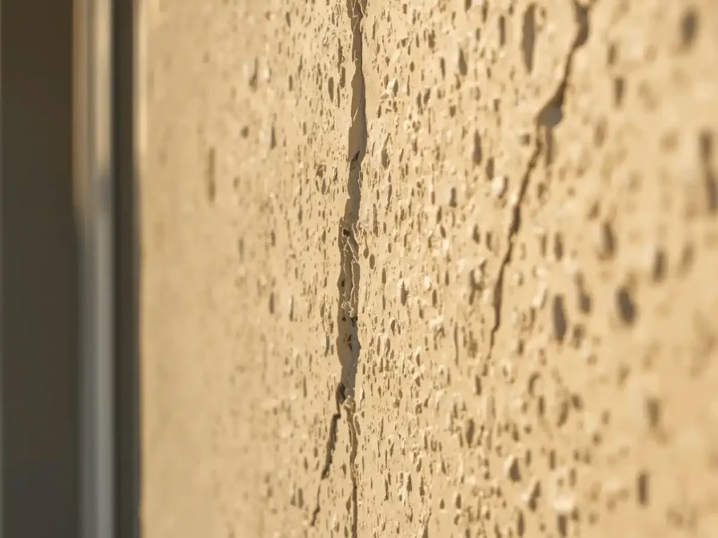 Immediate Stucco Crack Mitigation