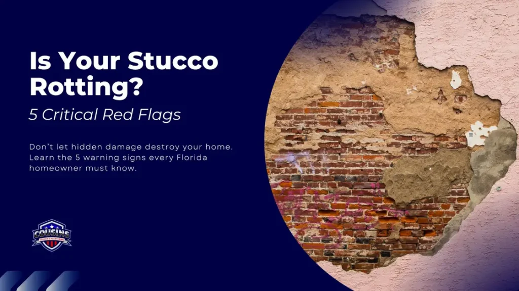 Stucco Rotting in Florida, 5 signs to check
