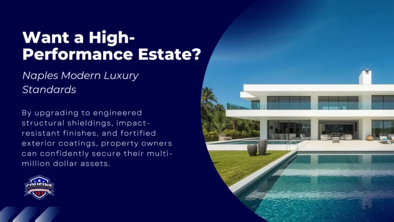 The High-Performance Estate Why EIFS is the New Standard for Naples Luxury Homes