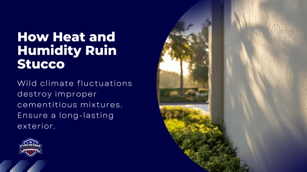 How SWFL Heat and High Humidity Affect Stucco Curing and Performance