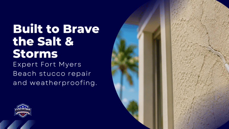 Fort Myers Beach stucco repair