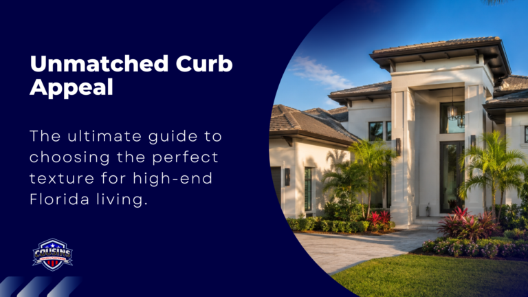 Top 3 Exterior Stucco Finishes to Boost the Curb Appeal of Your Naples Estate