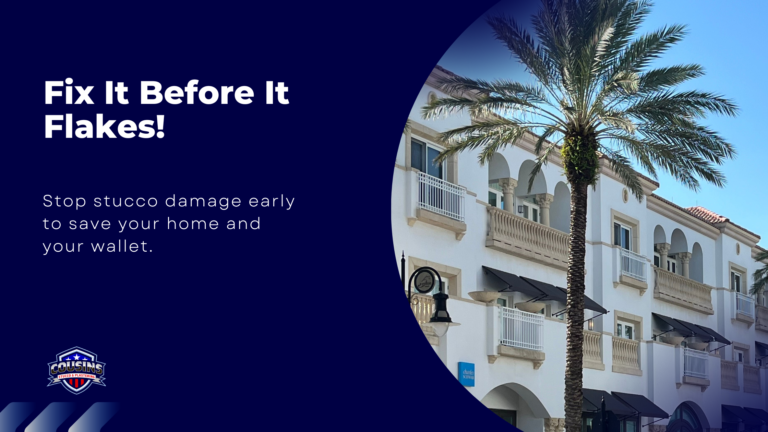 how to fix bubbling paint on stucco