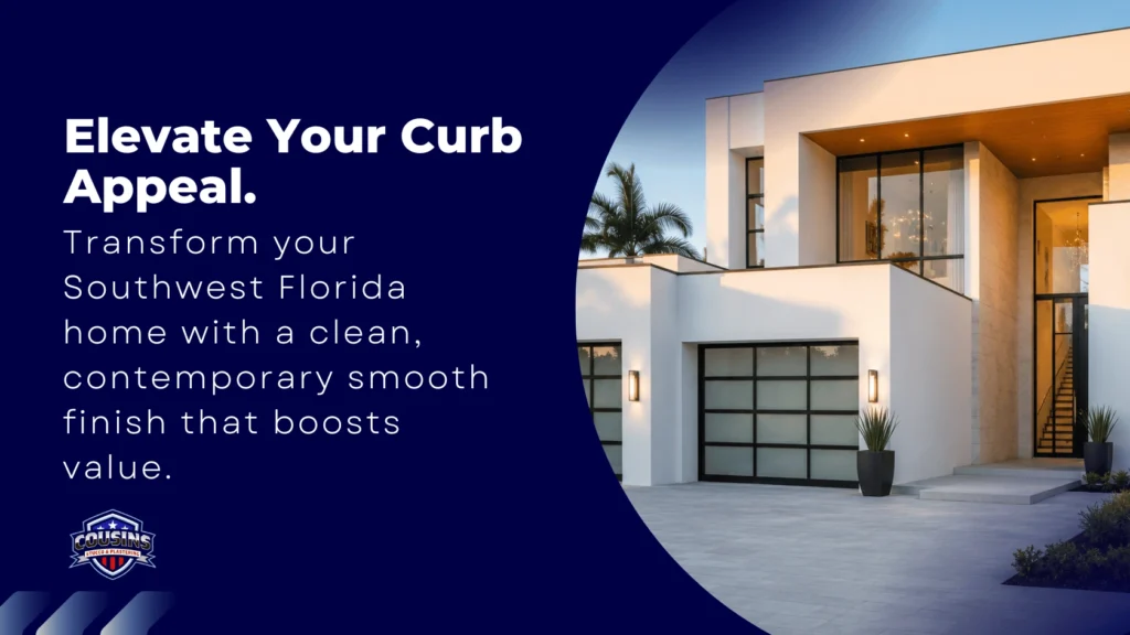smooth finish stucco naples