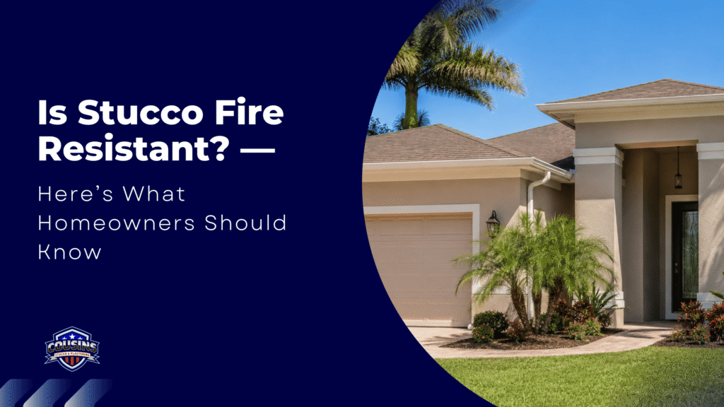 is stucco fire resistant