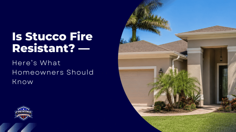 is stucco fire resistant